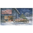 thumbnail image 2 of Ring Binders Christmas in Barn Presentation1.5-inch, Slant Ring One-Touch, 2 of 9