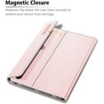 thumbnail image 7 of Fintie Portfolio Case for Samsung Galaxy Tab S8+/S8 Plus 2022/S7 FE 2021/S7 Plus 2020 12.4 inch Tablet, With S Pen Holder Multiple Angle View Cover with Pocket Auto Sleep/Wake, Rose Gold, 7 of 7