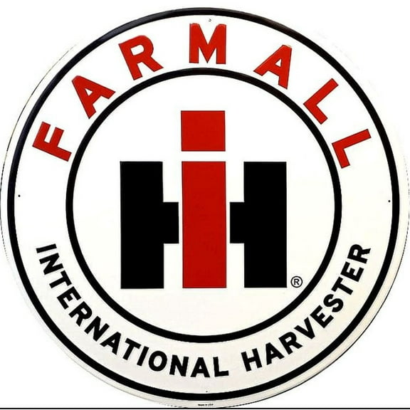 Hangtime Farmall - International Harvester - IH nostalgic 24 inch Garage Sign