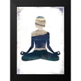 thumbnail image 2 of JMB Designs 14x18 Black Modern Framed Museum Art Print Titled - Meditate, 2 of 5