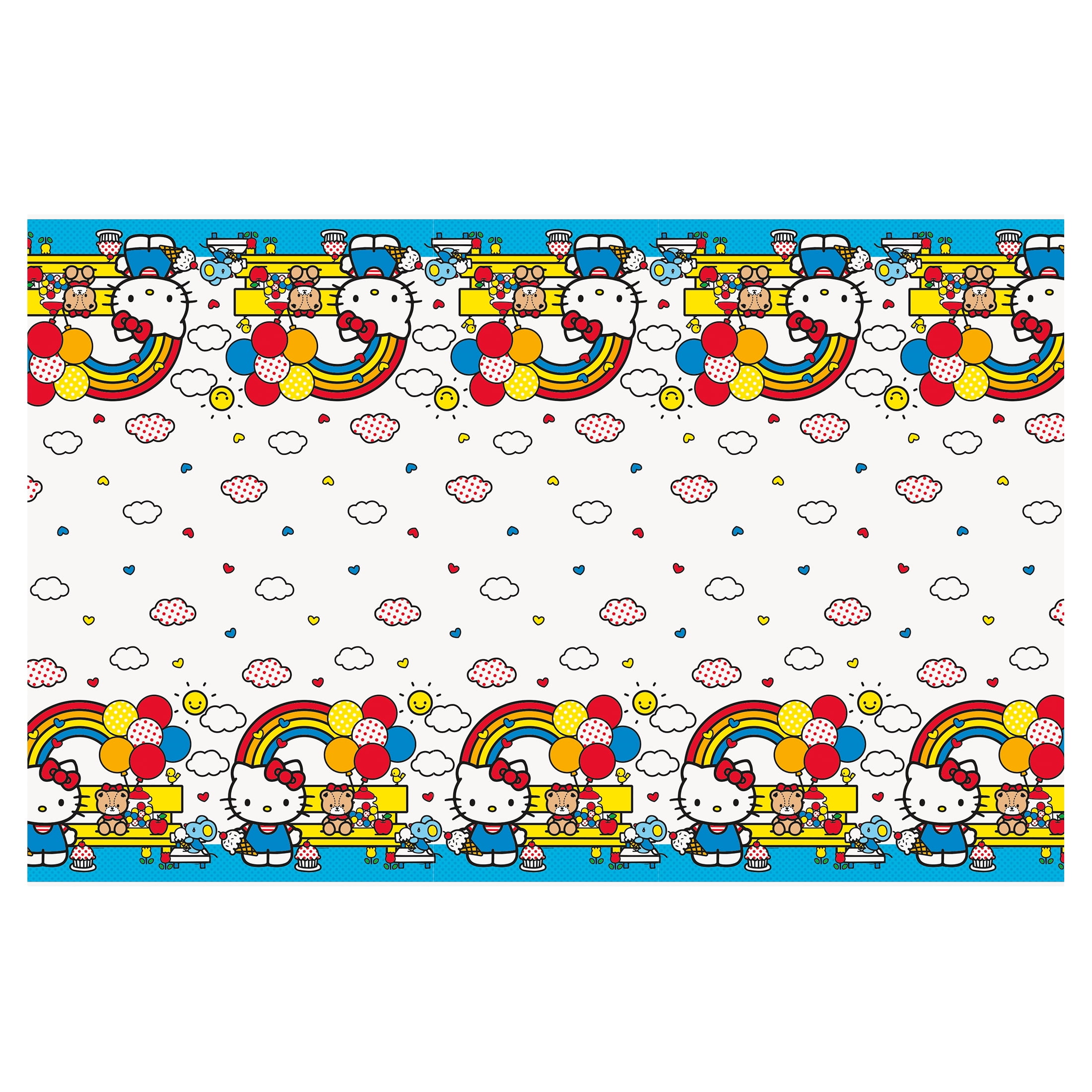 1 ct. Hello Kitty Plastic Table Cover 54" x 84", 1ct