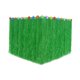 thumbnail image 2 of Falda de mesa de césped artificial Falda de mesa hawaiana Equipo ajustable Vajilla Verde, 2 of 6