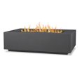 thumbnail image 1 of Aegean Large Rectangle Propane Gas fire table in Weathered Slate with Natural Gas Conversion kit, 1 of 9