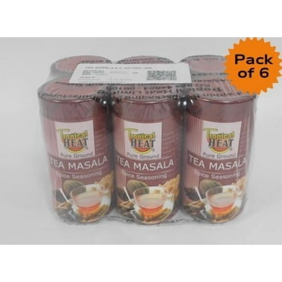 Tropical Heat - Tea Masala 6 Count Value Pack 100gx6