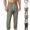Army Green, variant on Zpzdpjkx Mens Solid Tapered Athletic Pants Elastic Drawstring Waist Quickly Dry Breathable All Season Outdoor Training Walking Casual Pants for Mens