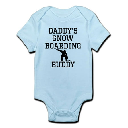 

CafePress - Daddys Snowboarding Buddy Body Suit - Baby Light Bodysuit