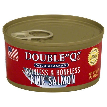 salmon double oz boneless skinless pink peterpan seafoods canned alaskan wild seafood meat walmart