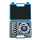 thumbnail image 2 of Kit de llave de purga de frenos de goma metálica de 7 a 12 mm, 6 adaptadores, 1 manguera de drenaje universal para automóvil, SUV, camioneta ligera, motocicleta Jadeshay  A, 2 of 8