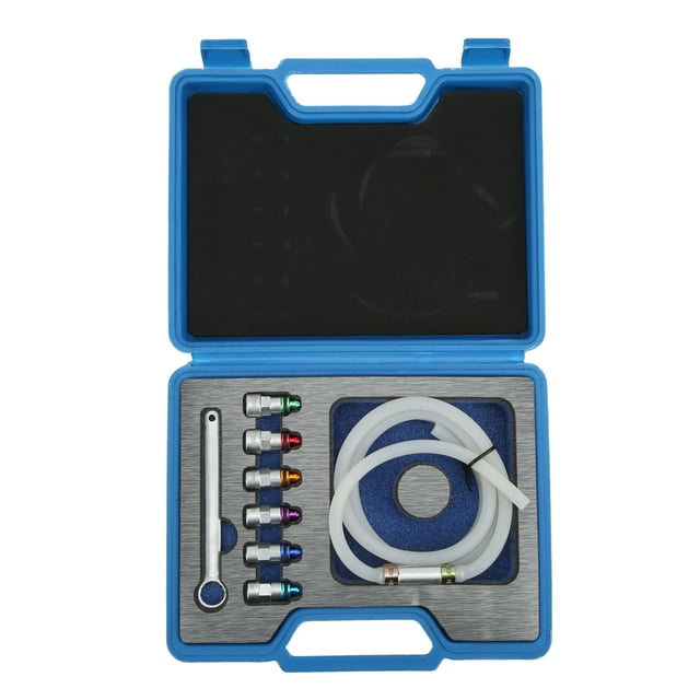 Brake Bleeder Wrench Kit, Universal 1 Drain Hose 7-12mm Brake Bleeder Spanner Sturdy For Car For Light Truck For SUV