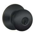 thumbnail image 1 of Schlage F Series Plymouth Keyed Entry Knobset with Round Rosette, 1 of 7