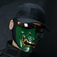 thumbnail image 2 of Máscara protectora Halloween Half Marks Decoración para Masquerade Halloween Cosplay JShteea El nuevo, 2 of 9