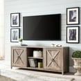 thumbnail image 2 of Evelyn&Zoe Granger Rectangular TV Stand for TV's up to 65", Gray Oak, 2 of 10