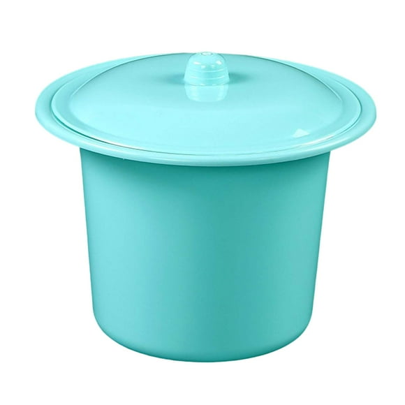 Esquirla Portable Spittoon PP Plastic Lightweight Durable for Elderly Women Men Blue