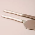 thumbnail image 2 of Weddingstar 7053 Silver Plated Cake Serving Set with Elegant Crystals, 2 of 5