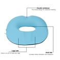 thumbnail image 3 of Donut Cushion, High density Memory Foam  Cushion, Breathable and Pressure relieving, Perfect for Back Problems, Hemorrhoids, After Birth and Long Periods of Sitting in the, 3 of 7