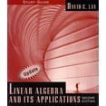 thumbnail image 1 of Pre-Owned Linear Algebra and Its Applications: Study Guide (update) (Paperback) 0201648474 9780201648478, 1 of 1