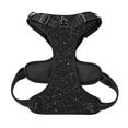 thumbnail image 5 of Bingfone Black Glitter No Pull Dog Vest Harness For Small Medium Large Dogs Strap For Puppy Walking,Training,Dog Harness-Small, 5 of 9