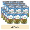 (4 pack) (6 Cans) Great Value Canned French Style Green Beans, 14.5 oz