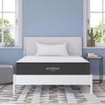 thumbnail image 2 of Pemberly Row Modern Fabric 10" Full Gel Memory Foam Mattress in White, 2 of 6