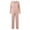 Light Pink, variant on Pajamas for Women Trendy Long Sleeve Button Down Pant Womens Sleepwear,Beige,M