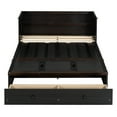 thumbnail image 5 of Full Murphy Bed with USB Port and a Large Drawer, Murphy Cabinet Chest Bed, Full Size Bed Frame Foldable Platform Bed for Guest Bedroom, Living Room, Office,Noisy Free, Espresso, 5 of 9