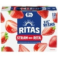 thumbnail image 3 of Ritas Sparkling Strawberry Straw-ber-rita Margarita, 12 pack, 7.5 fl oz Aluminum Cans, 8% ABV, 3 of 6