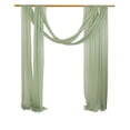 thumbnail image 6 of Wedding Arch Drapes 29.5x236.2 Inch Sheer Chiffon Fabric Soft Flowy Gauze Curtain for Outdoor Ceremony Party Stage Decor, 6 of 6