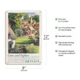thumbnail image 2 of Come and Explore Britain - British Rural Villages - Vintage Travel Poster by S. R. Badmin c.1950s - 8 x 12 inch Vintage Wood Art Sign, 2 of 4