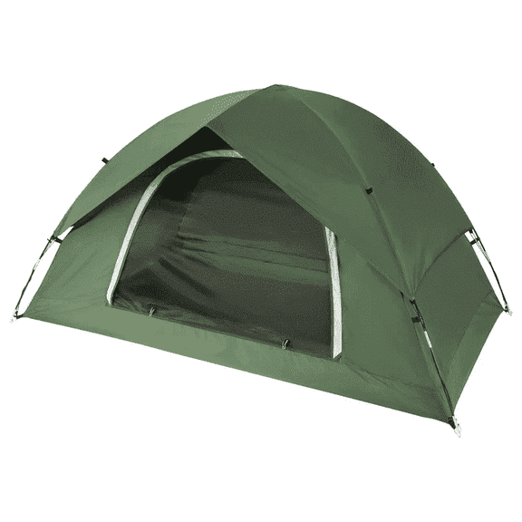Himzoring 2-Person Camping Tent, Lightweight windproof Dome Tent with Mesh Door, Easy Setup for Camping, Hiking and Backpacking.