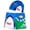 Dark Blue, variant on Boys Cartoon Swim Trunks High Elastic Quick Dry Swimsuit Set for Small Medium Large Kids Pool Beach, Size M-3XL