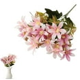 thumbnail image 2 of Artificial Flowers Living Room Entrance Decoration Simulation Artificial Flower Bouquet European High Grade Hydrangea Decoration Wedding Art, An Artificial Flower, 2 of 9