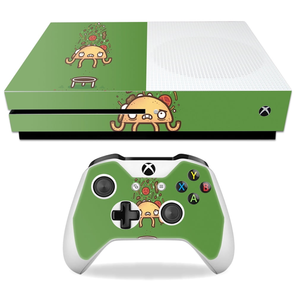 Skin Decal Wrap for Microsoft Xbox One S sticker Taco Trampoline