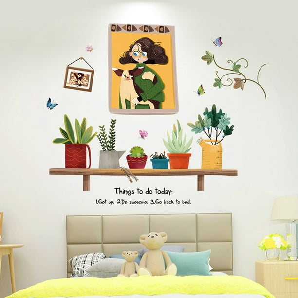 Lanhui Inkjet Removable Wall Stickers Home Children S Room Interior Com - Removable Wall Stickers For Children S Bedroom