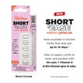 thumbnail image 4 of Sally Hansen Perfect Press-On Nails, Short Length, Short Circuit, Non-Damaging Manicure, 4 of 14
