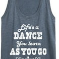 thumbnail image 3 of International Harvester Life's A Dance - Women's Racerback Tank Top, 3 of 6
