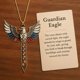 thumbnail image 5 of Llavero de Espada con Tarjeta Inspiracional, Alas de Ángel Guardián, Amuleto, Talismán, Amuleto de la Suerte con Gemas y Mensaje Motivacional para Protección., 5 of 5