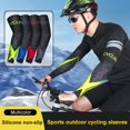 thumbnail image 7 of 1 Pair UV Sun Protection Cooling Arm Sleeves Cover for Women & Men Protective Sports Running Golf Cycling Basketball Driving Fishing Long Arm Sleeves, 7 of 7