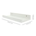 thumbnail image 7 of LOLIPPYY Farmhouse Wall Shelf Floating Shelf With Lip Wall-mounted Storage Rack Versatile Wood Shelf Office Rack, 7 of 7