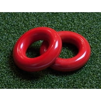 Murray Sporting Stripe Golf Swing Weight Ring Trainers, Red 2 Pack