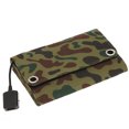 thumbnail image 4 of 10W/5V Portable Solar Charger With USB Port Foldable 5 Solar Panel Camping Hiking Travel Compact, 4 of 8