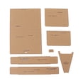 thumbnail image 2 of Acrylic Bag Pattern Stencils, Precise Cutting Clear 8pcs Acrylic Wallet Template Durable  for Mouth Gold Bags, 2 of 8