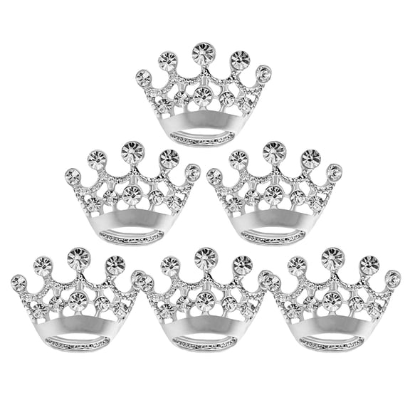 FENGGUIQU Set of 6 Small Elegant Alloy Brooch Pins for Women, Stylish Accessories Ideal for Daily Wear and Special Occasions