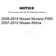 thumbnail image 2 of TOR Front Lower Suspension Control Arm and Ball Joint Assembly Kit for Car Nissan Altima KTR-101370, 2 of 2