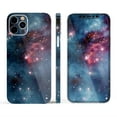 thumbnail image 3 of DesignSkinz Bright Pink Nebula Space Full-Body Skin Decal Wrap Cover for iPhone 12 Pro, 3 of 9
