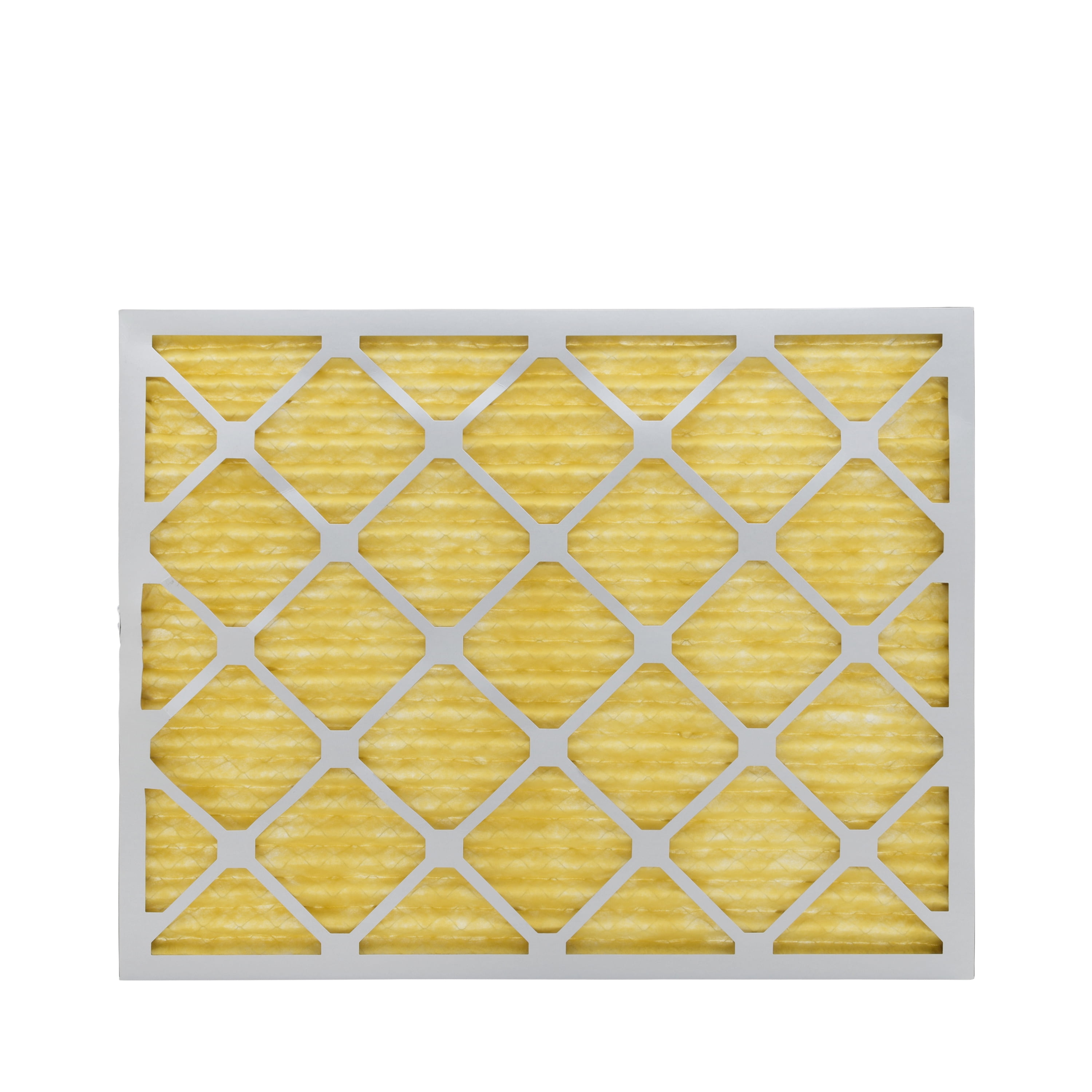 FilterTime 20x25x1 Pleated Air Filter, MERV 11, Allergen Preferred HVAC Furnace Air Filter, 4-Pack, Made in USA
