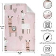 thumbnail image 3 of Coolnut Llama Cactus Alpacas Kitchen Dish Towels Set of 6,Dishcloths,Absorbent Soft Towels Hand Towels, Tea Towels,18" x 28", 3 of 6