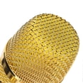 thumbnail image 2 of 1 for 2 Wireless Microphone, LED Display, Handheld Karaoke Microphone, Wireless Microphone for Home Outdoor Conference, Gold, 2 of 4