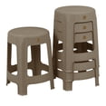 thumbnail image 1 of Kit 4 Bancos de Plástico La Ardilla para exterior e Interior (Café), 1 of 3