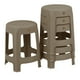 thumbnail image 1 of Kit 4 Bancos de Plástico La Ardilla para exterior e Interior (Café), 1 of 3