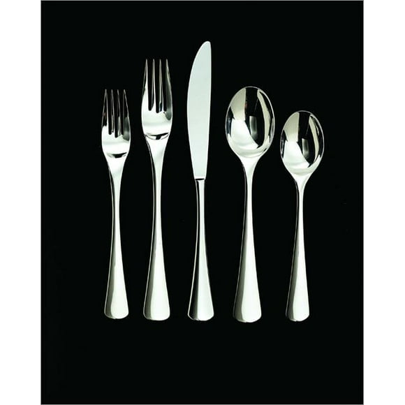 Mariko 4 Piece Hostess Set - 18-10 Stainless - Mirror Finish